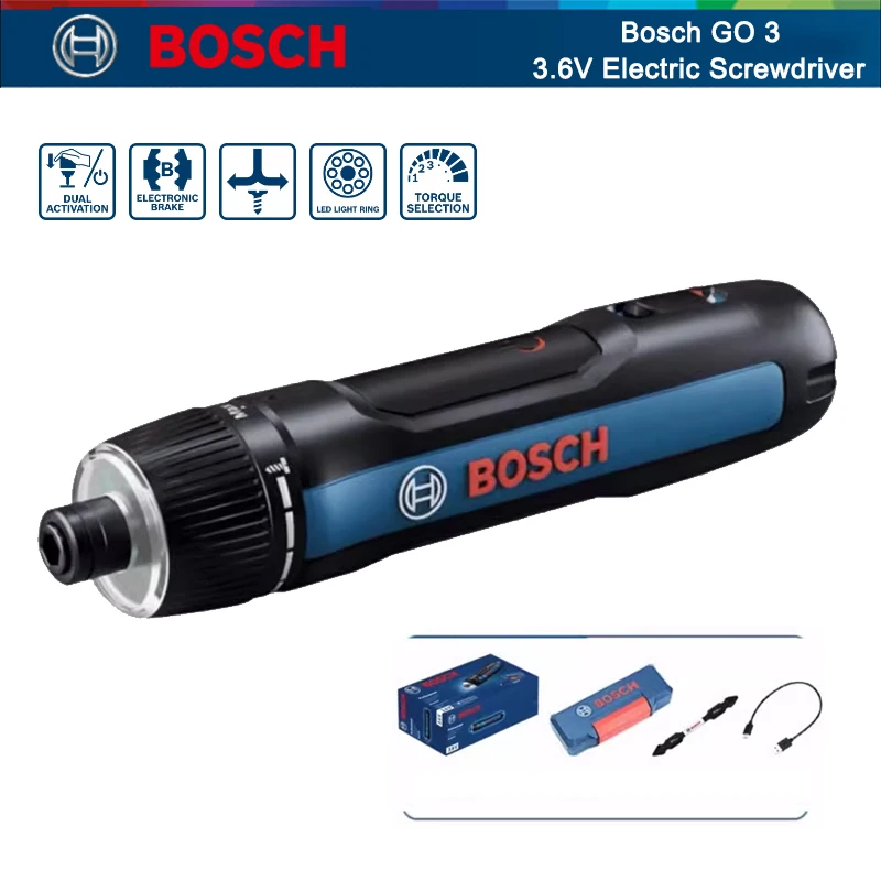 Power Tools And Hand Tools - BOSCH Go 3 Electric Screwdriver Bosch