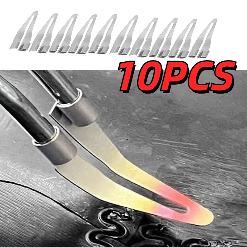 Power Tools Wholesale - 3/5/10pcs Adjustable Smooth Head Soldering Repair