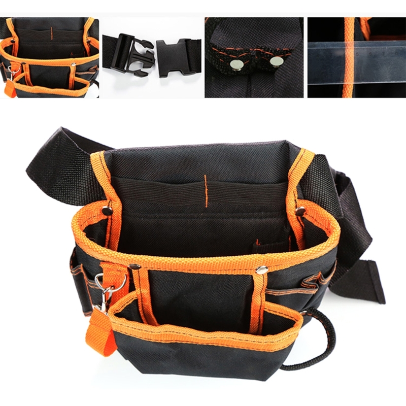 Power Tools Band - 8-pockets Electrician Waist Bag 600D Oxford