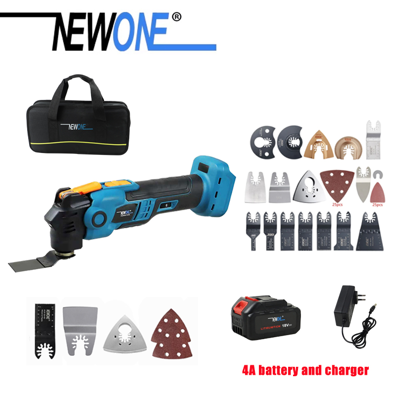 Power Tools Milwaukee - Newone Cordless Multifunction Tool Quickrelease Oscillating