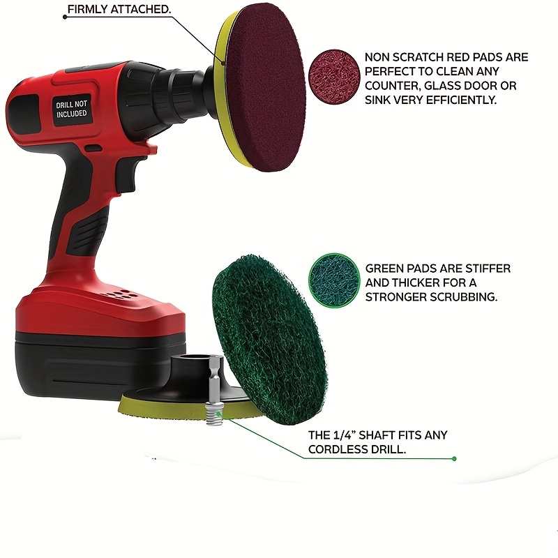 Car Electric Drill Brush Kit E - огляд і ціна Power Tools Brand