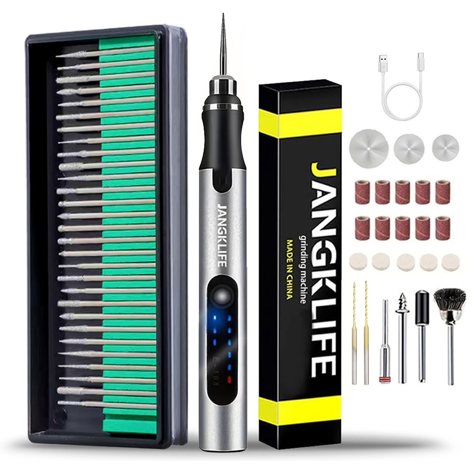 JANGKLIFE USB Cordless Rotary  - огляд і ціна Power Tools Ingco