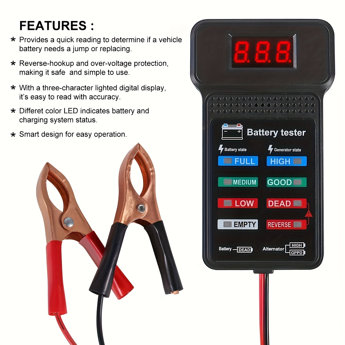 Battery Defect Detection Tool, - огляд і ціна Power Tools Technician