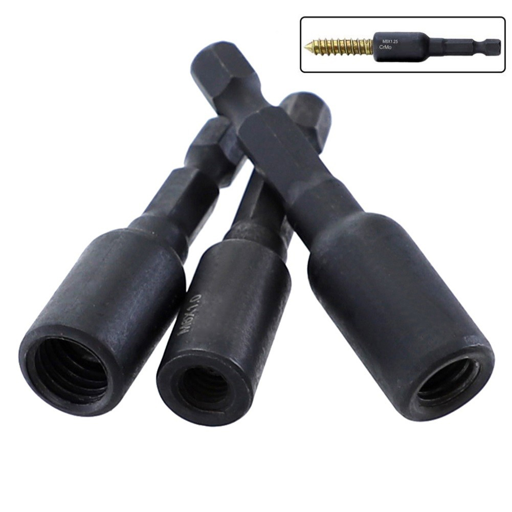3Pcs Socket Adapter M6/M8/M10  - огляд і ціна Power Tools Online