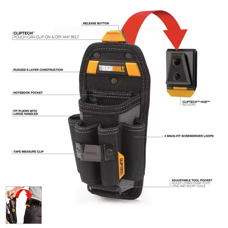 TOUGHBUILT TB-CT-36-L6 Technic - огляд і ціна Power Tools Technician