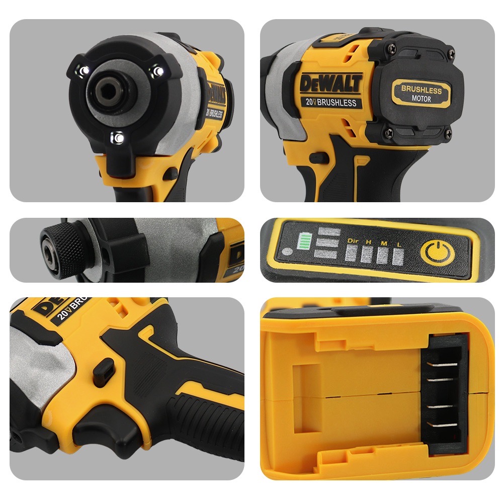 Dewalt DCF850 Wireless Brushle - огляд і ціна Power Tools Ingco