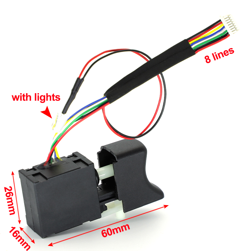 1Pcs Electric Drill Switch Adj - огляд і ціна Power Tools Online