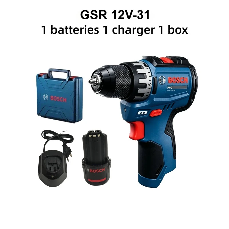 Bosch Professional GSR 12V-31  - огляд і ціна Power Tools Brand