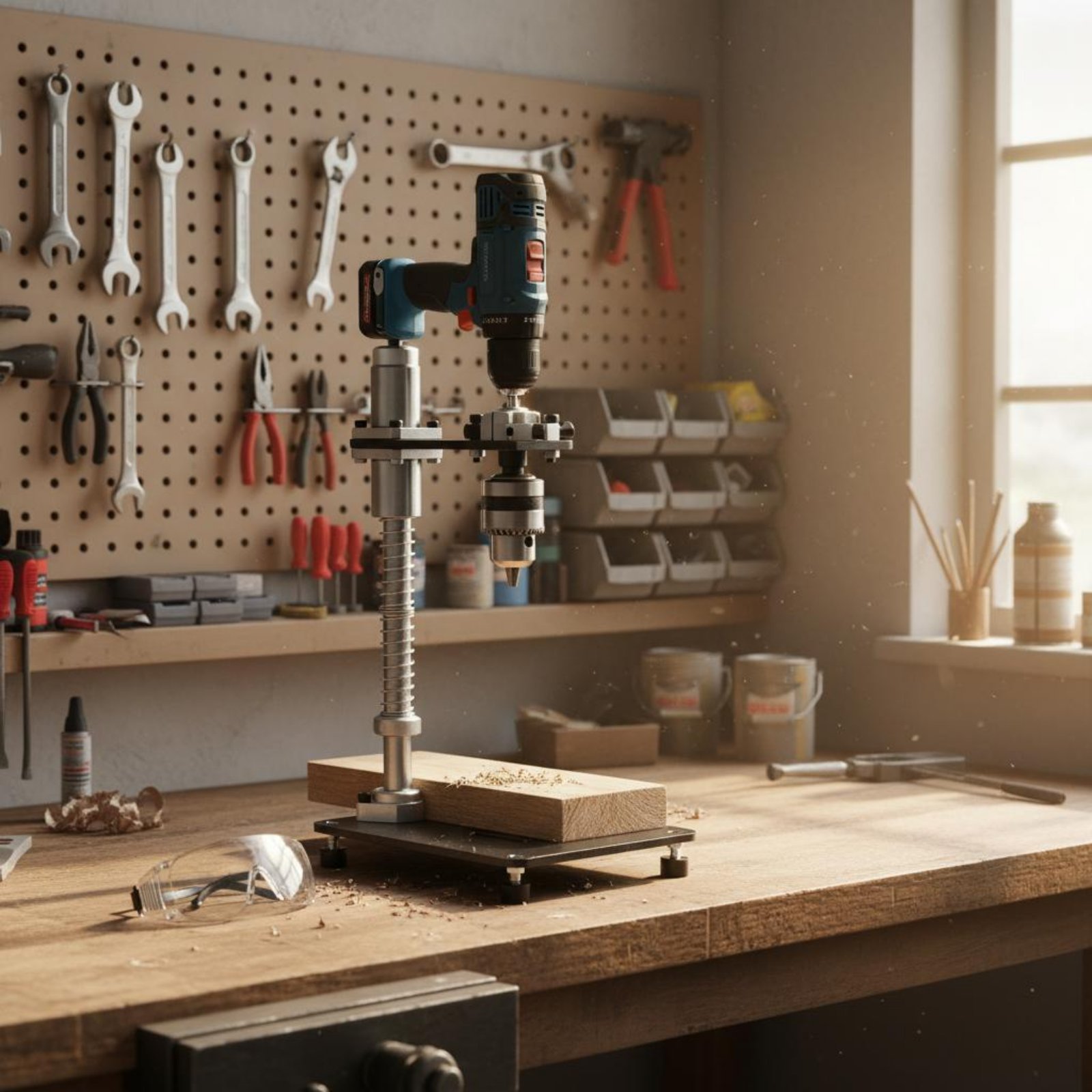 Hand Drill Press Stand Stable  - огляд і ціна Power Tools And Hand Tools