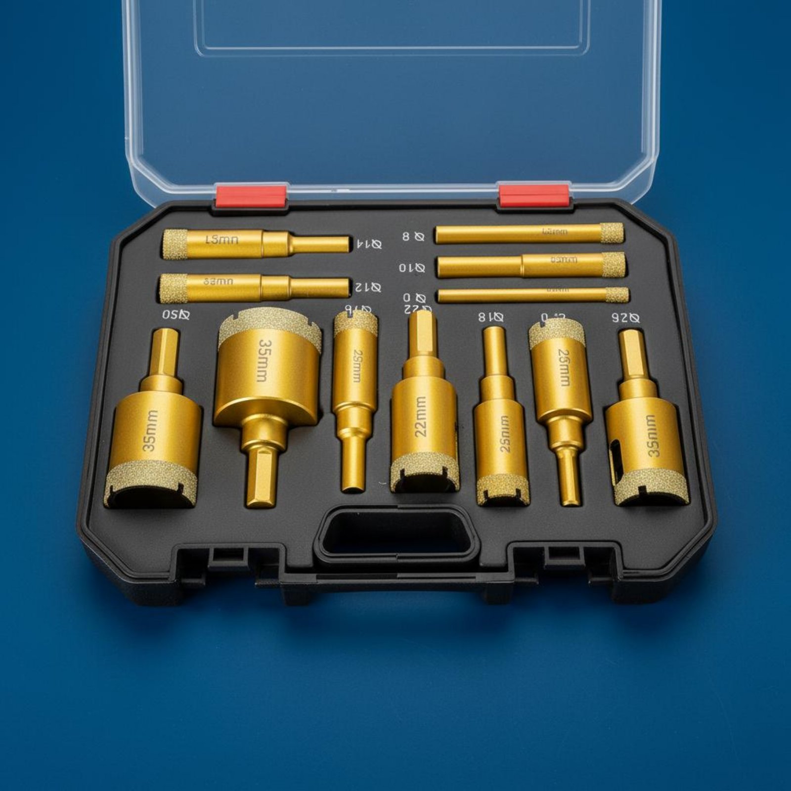 12 Pieces Brazed Crystal Drill - огляд і ціна Power Tools Set