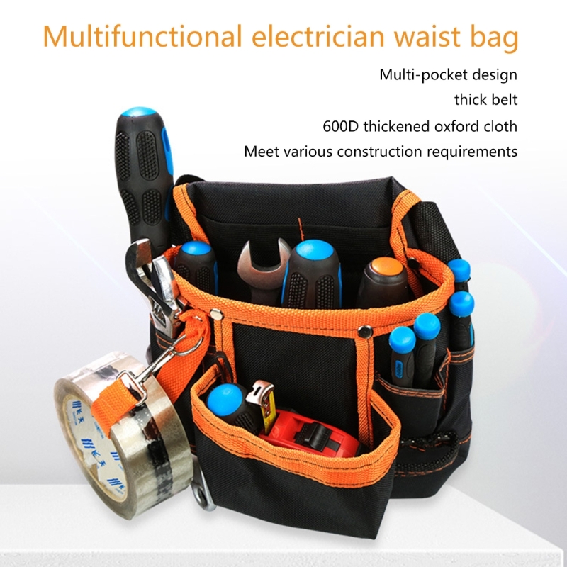 8-pockets Electrician Waist Ba - огляд і ціна Power Tools Band