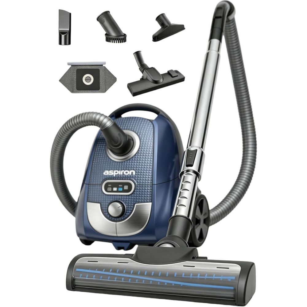 Canister Vacuum, 1600W/40Kpa C - огляд і ціна Power Tools Vacuum