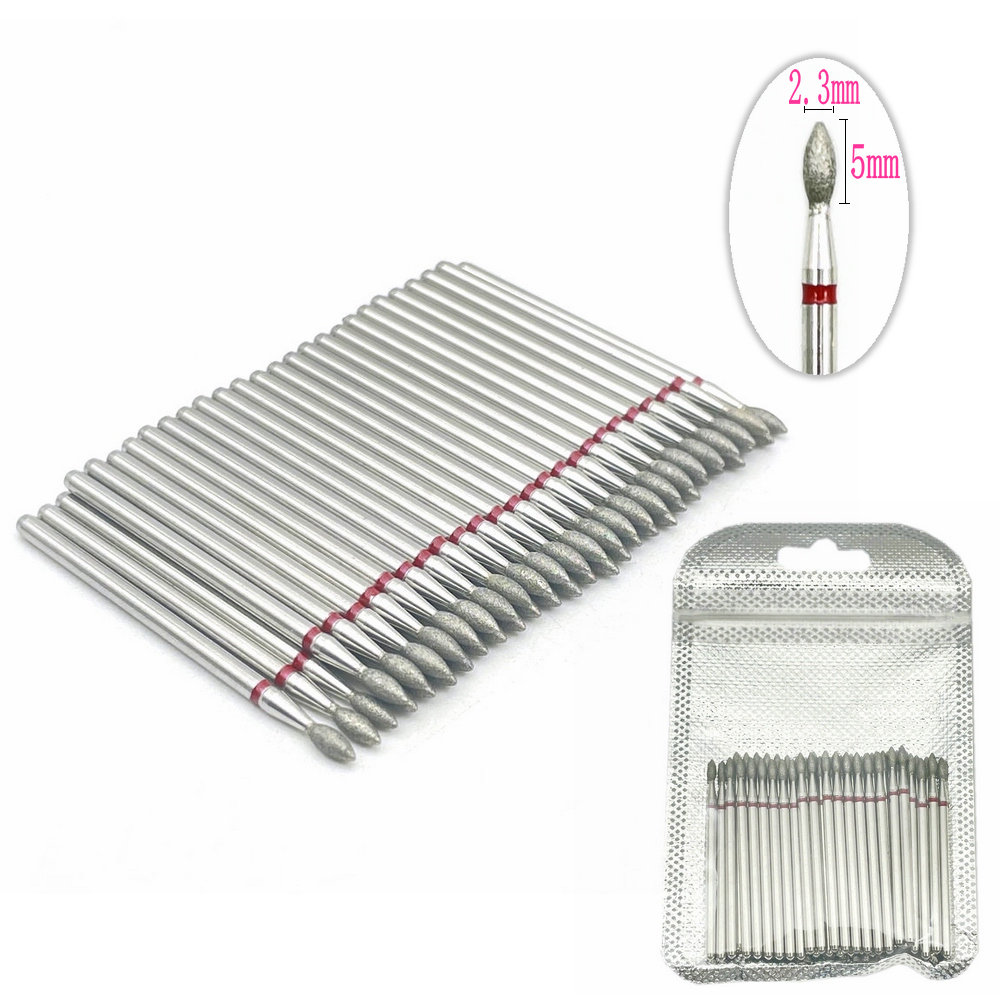 50pcs Nail Diamond Drill Bit S - огляд і ціна Power Tools Brand
