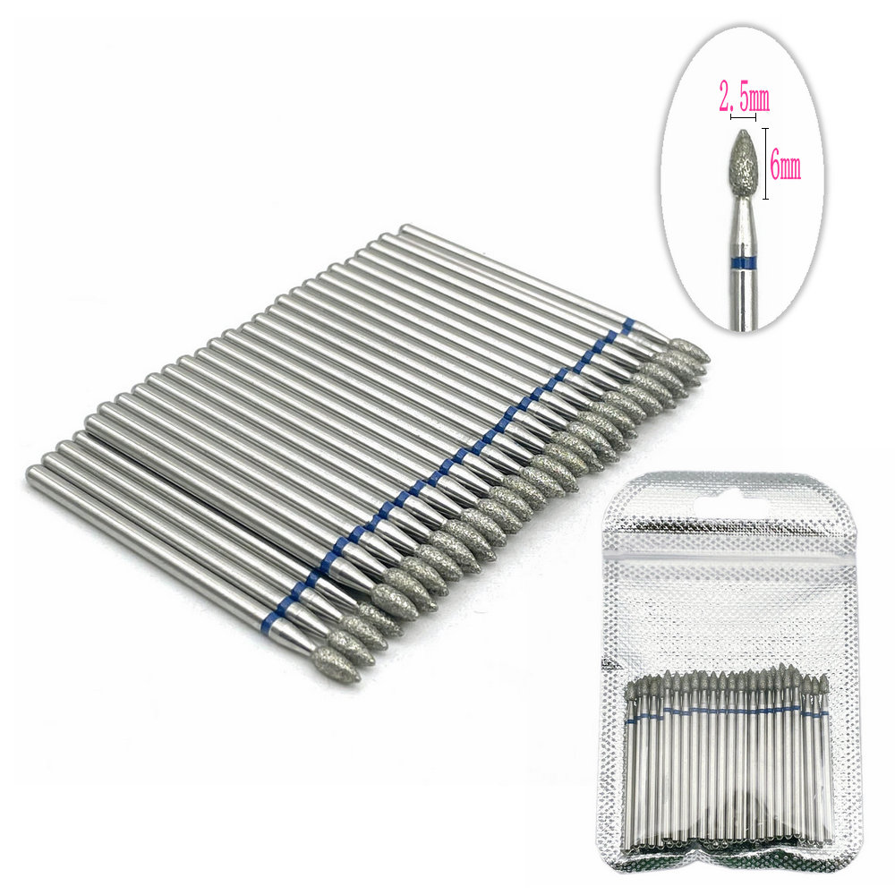 50pcs Nail Diamond Drill Bit S - огляд і ціна Power Tools Brand