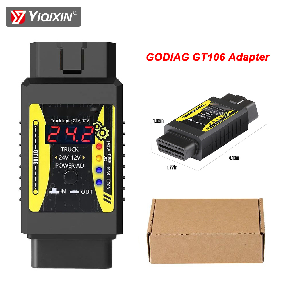 Godiag GT106 Plus Heavy Duty T - огляд і ціна Power Tools Technician