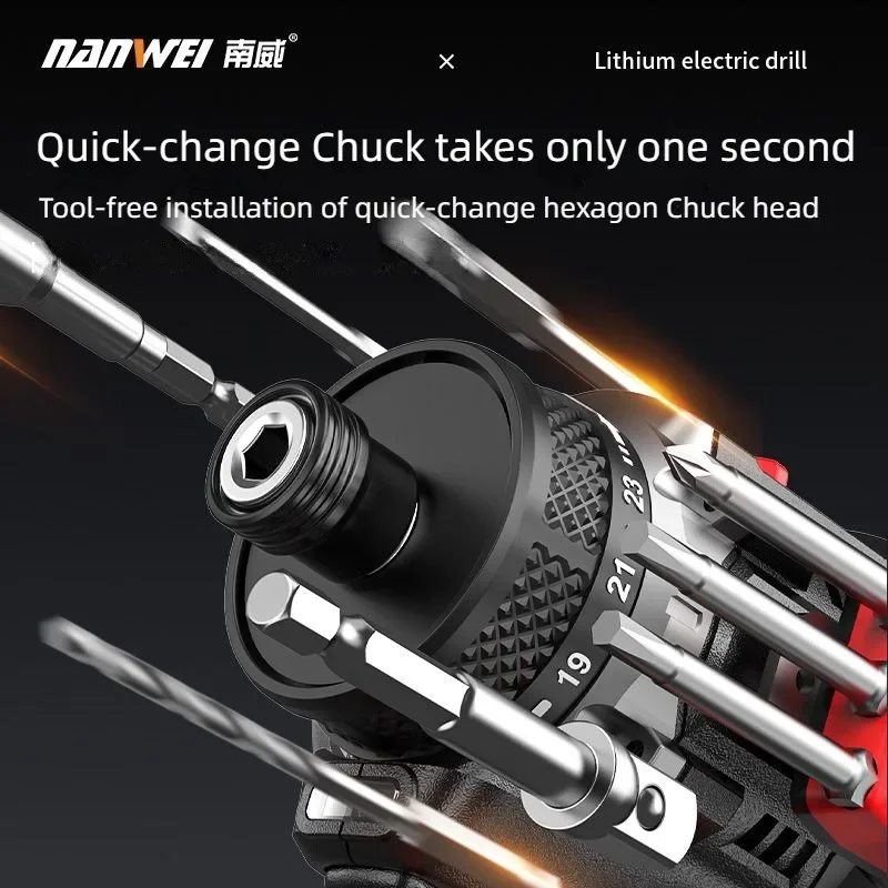 NANWEI Brushless Electric Dril - огляд і ціна Power Tools Ingco