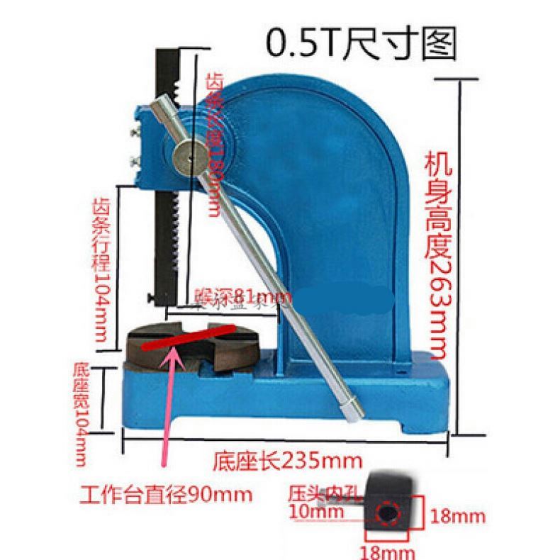 Factory Wholesale 0.5T 1T 2T 3 - огляд і ціна Power Tools Wholesale