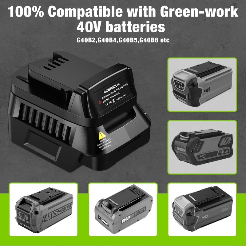GRW40MIL18 Battery Adapter Con - огляд і ціна Power Tools Milwaukee